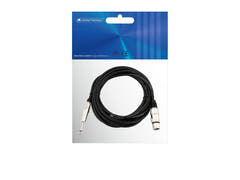 OMNITRONIC Adapterikaapeli XLR(F)/Jack mono 5m bk