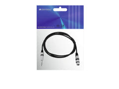 OMNITRONIC Adapterikaapeli XLR(F)/Jack stereo 2m bk