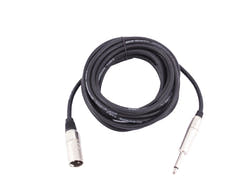 OMNITRONIC Adapterikaapeli XLR(M)/Jack mono 10m bk