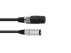 OMNITRONIC Adapterikaapeli Speaker(F)/XLR(M) 1m bk