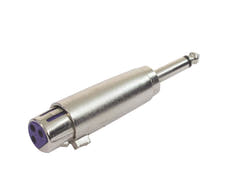 OMNITRONIC Adapteri XLR(F)/Jack(M) mono