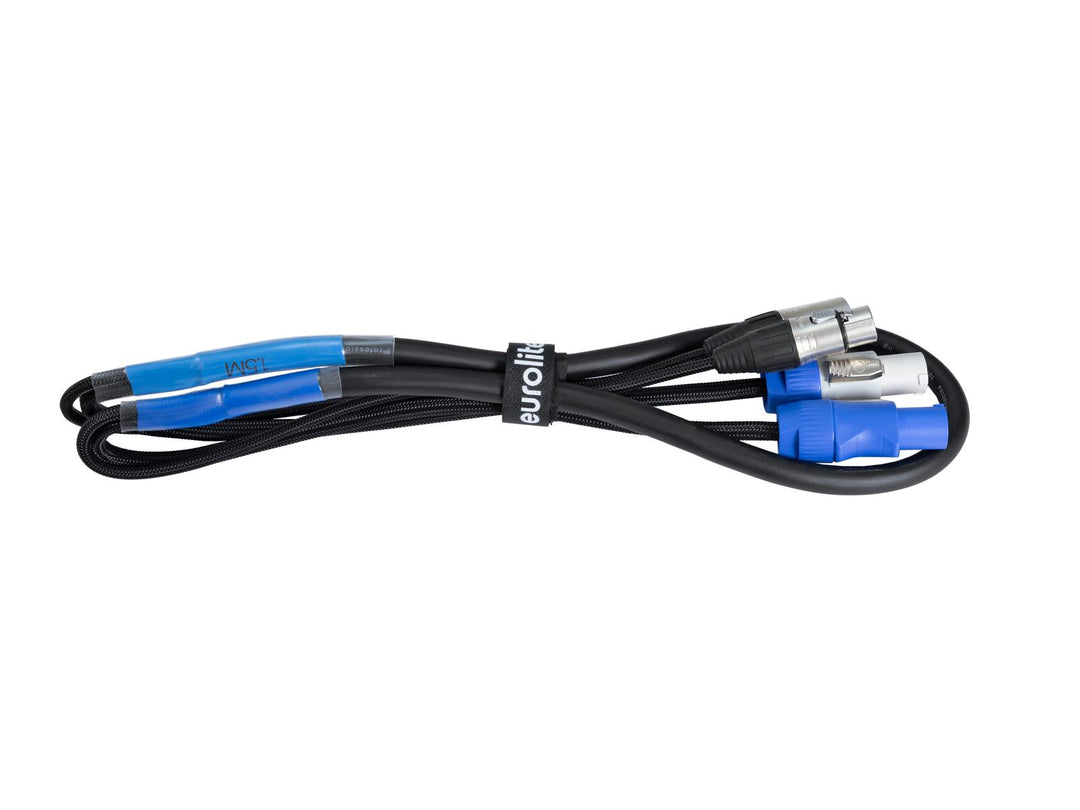 EUROLITE yhdistelmäkaapeli DMX P-Con/3-pin XLR 1.5m