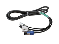 EUROLITE yhdistelmäkaapeli DMX P-Con/3-pin XLR 3 m