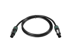 PSSO Kaiutinkaapeli Speakon 4x2.5 0.5m bk