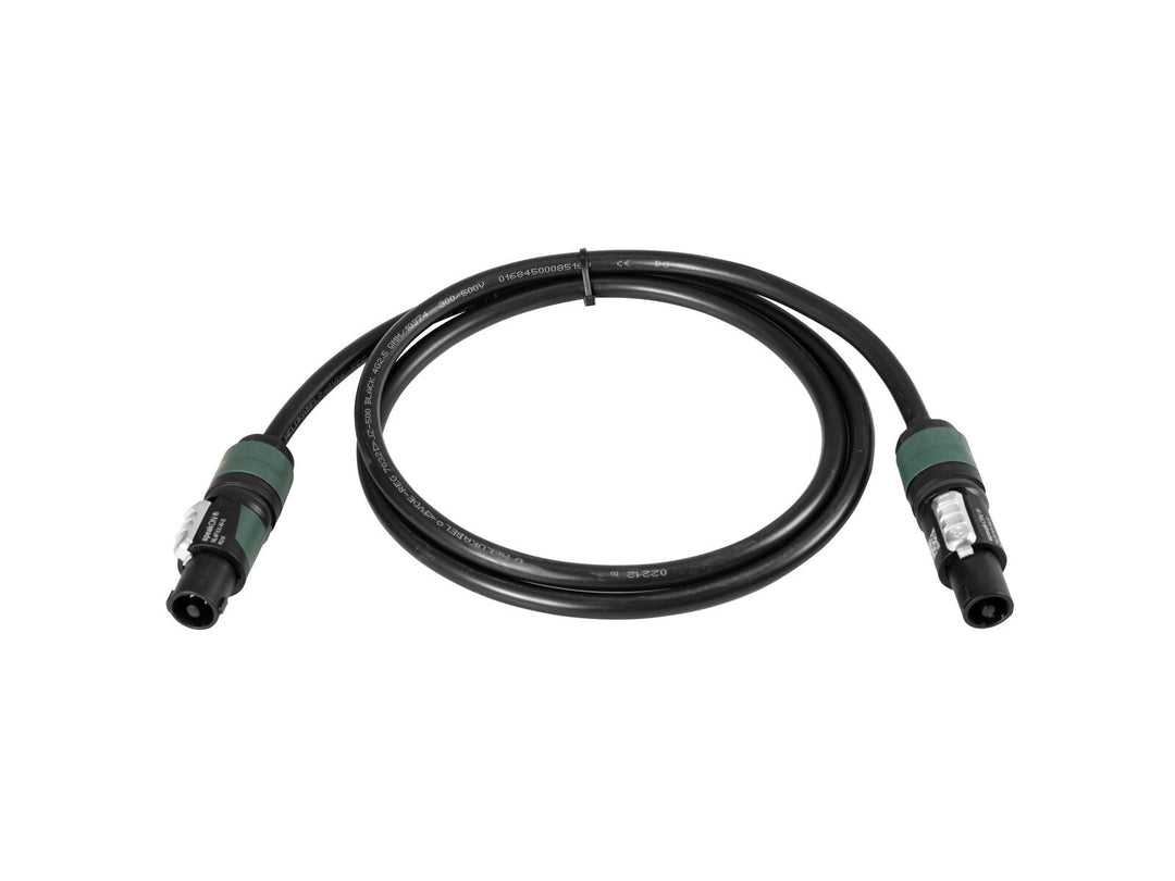 PSSO Kaiutinkaapeli Speakon 4x2.5 0.5m bk