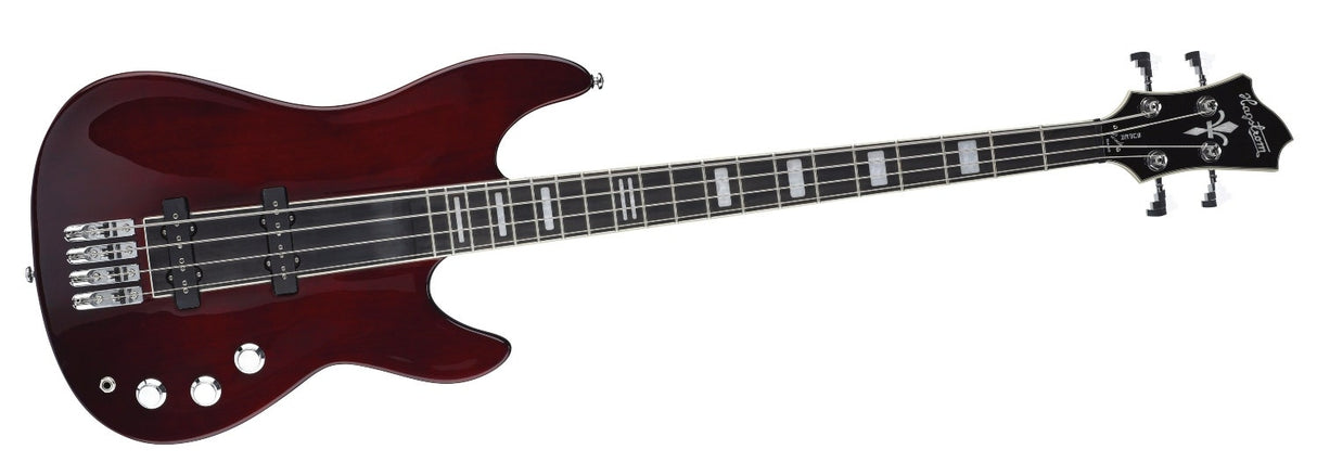 Hagstrom Super Swede Bass Natural Mahogany Gloss