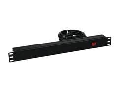 Eurolite R-19-8 1U Rack Virtajakelija (Schuko)