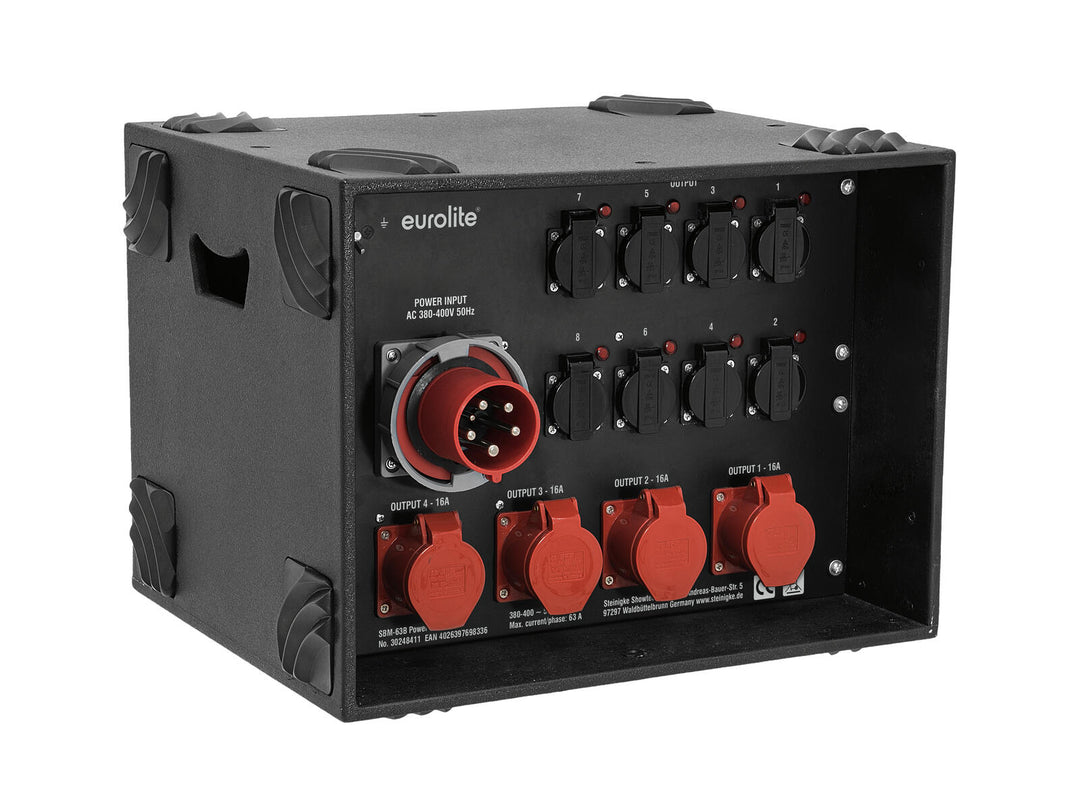 EUROLITE SBM-63B virtajakaja