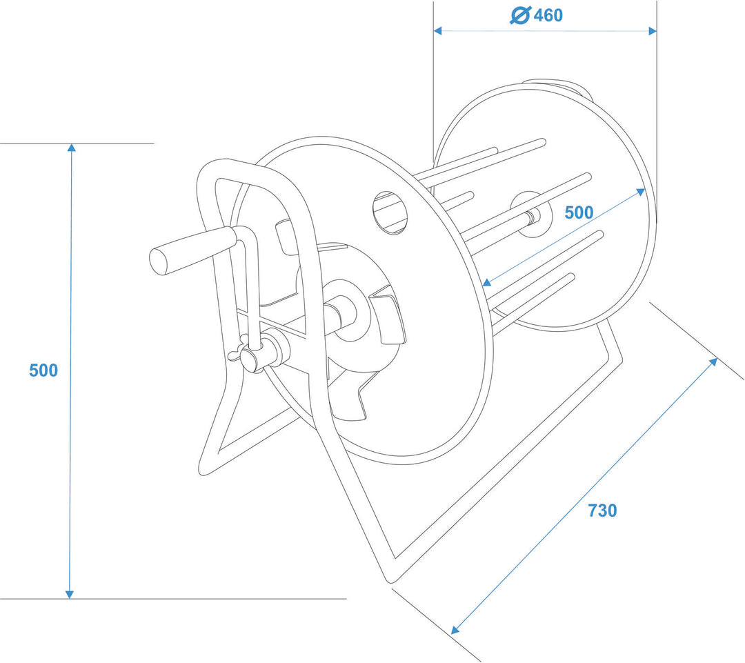 SCHILL Kaapeli Drum SK4602.RM A=460/C=500
