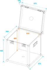Roadinger Lentokotelo Disco Ballille (50cm)