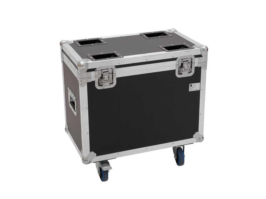 ROADINGER Flightcase 2x TMH-H380 pyörillä