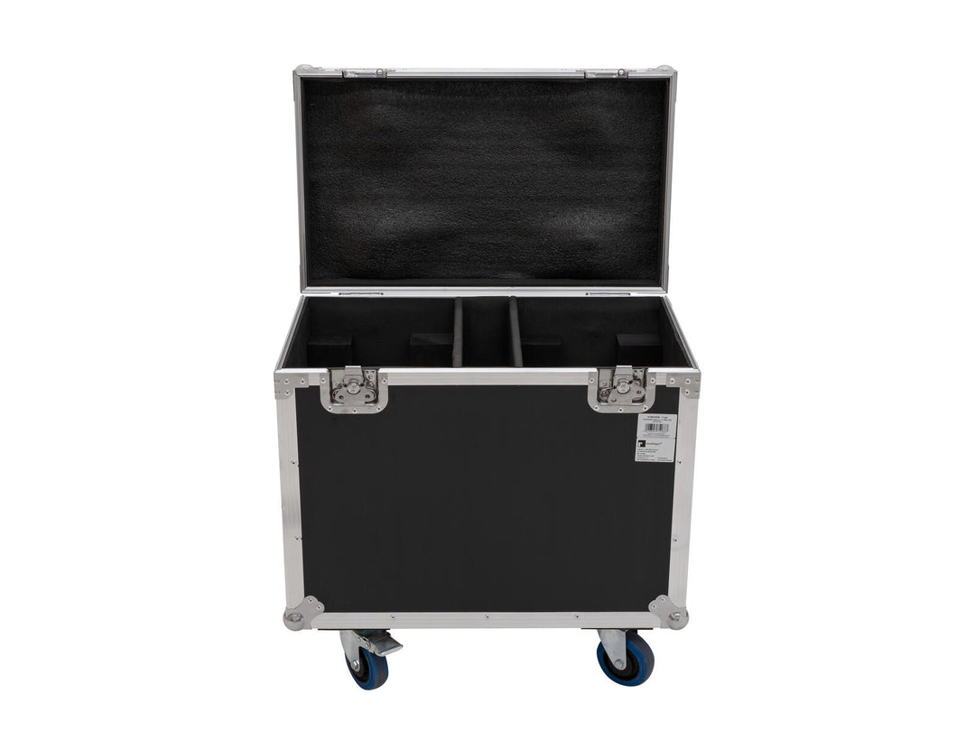 ROADINGER Flightcase 2x TMH-H380 pyörillä