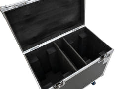 ROADINGER Flightcase 2x TMH-H380 pyörillä