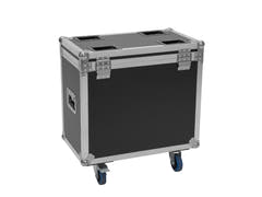 ROADINGER Flightcase 2x IP TMH-H420 pyörillä