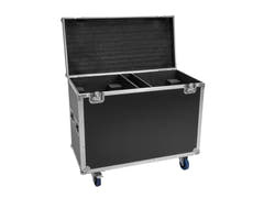 ROADINGER Flightcase 2x IP TMH-H760 pyörillä