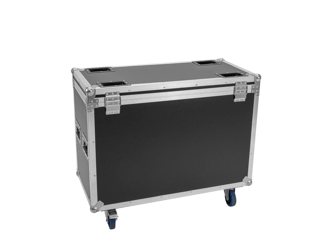 ROADINGER Flightcase 2x IP TMH-H760 pyörillä