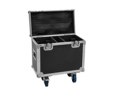 ROADINGER Flightcase 2x TMH-B120 pyörillä