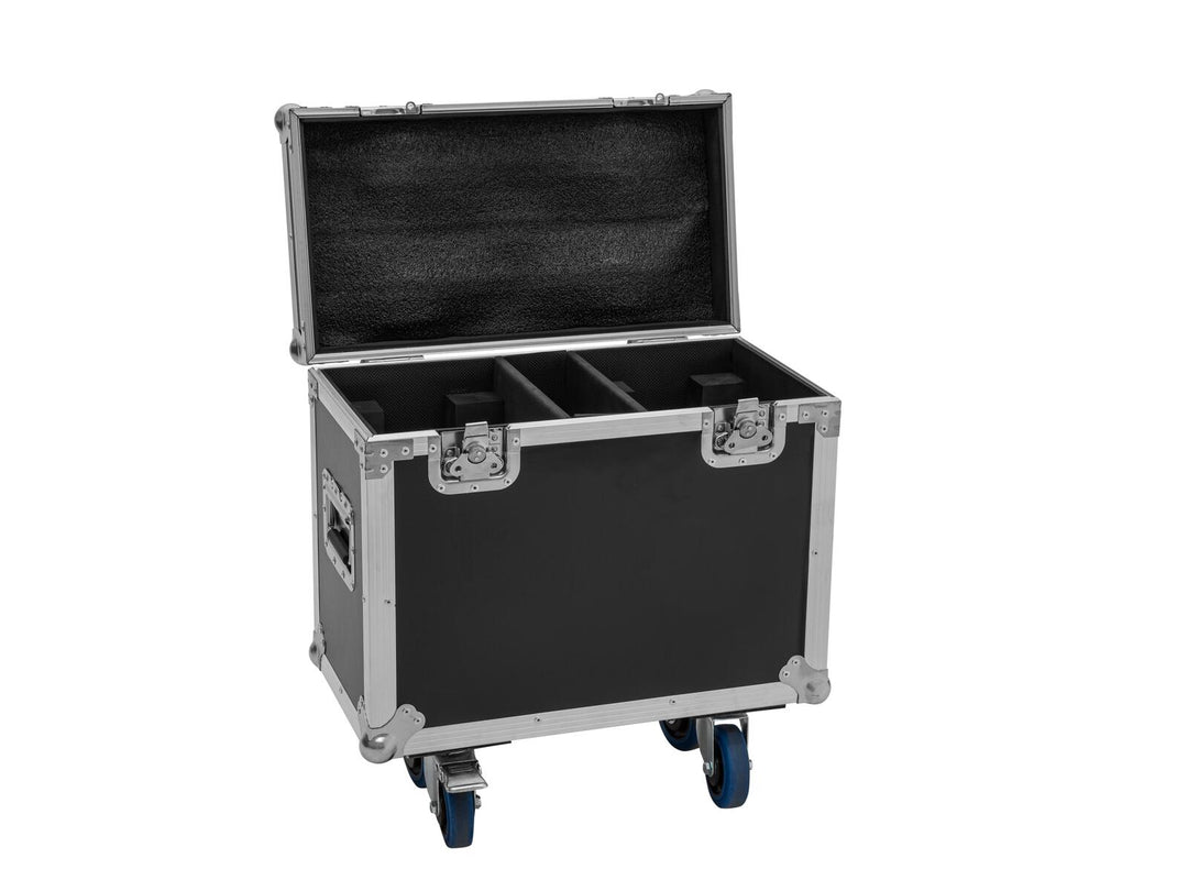 ROADINGER Flightcase 2x TMH-B120 pyörillä