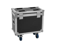 ROADINGER Flightcase 2x TMH-B120 pyörillä