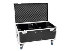 ROADINGER Flightcase 2x THA-250F pyörillä