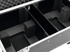ROADINGER Flightcase 2x THA-250F pyörillä