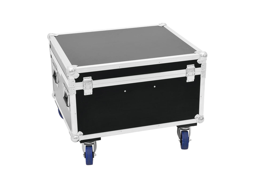 ROADINGER Flightcase 4x LED TMH-X1 Liikkuvat päät Beam with wheels
