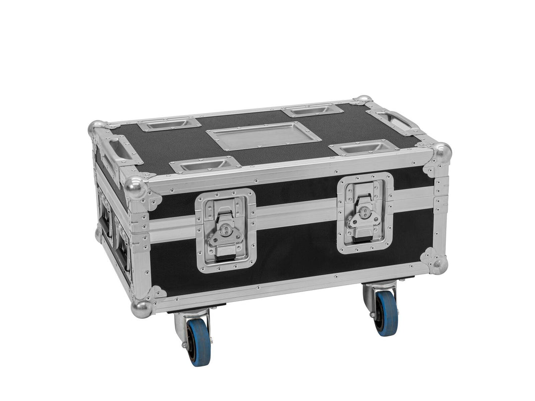 EUROLITE Set 16x LED Silent Par 6 QCL lattia bk + Case