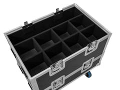 ROADINGER Flightcase Extension 8x SILENT PAR 6 QCL FLOOR BAS-1:lle