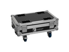 ROADINGER Flightcase 8x AKKU Mini IP UP-4 QCL Spot MK2 lataustoiminnolla