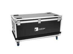 ROADINGER Flightcase 1x SL-1000 MFZ DMX Search Light pyörillä