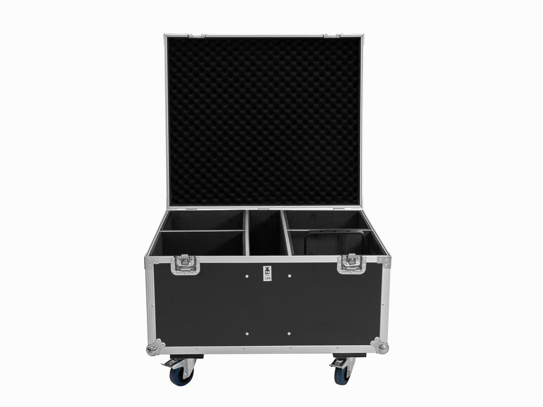 ROADINGER Flightcase 4x THA-100F MK3 pyörillä