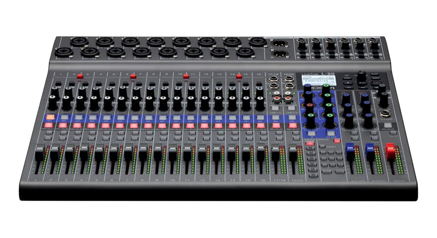 Zoom LiveTrak L-20 - Digitaalinen Mikseri
