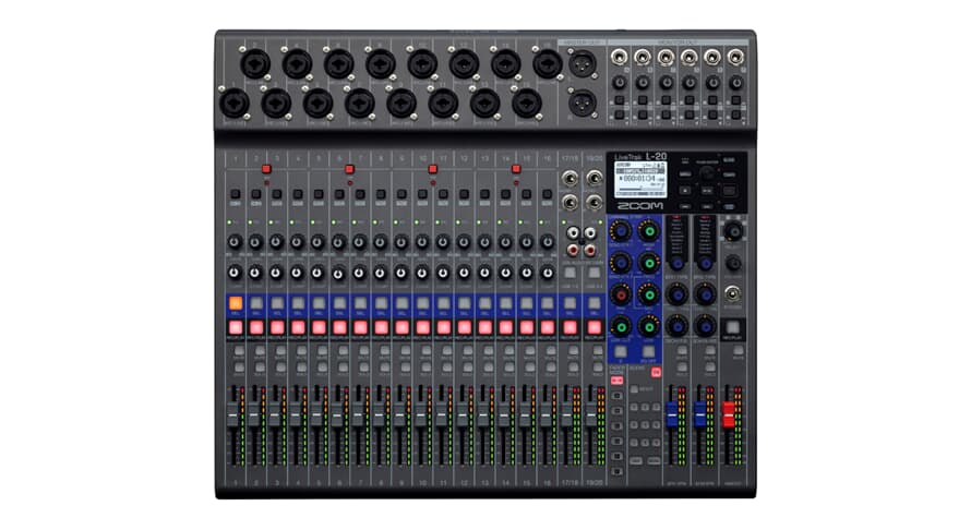 Zoom LiveTrak L-20 - Digitaalinen Mikseri