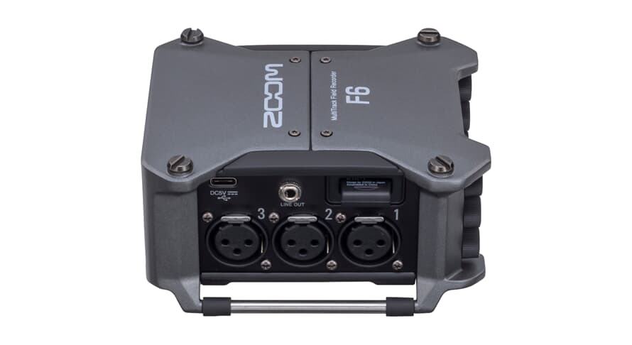 Zoom F6 Tallennin