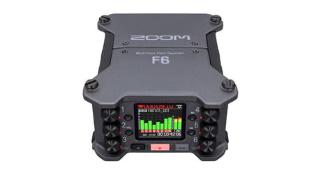 Zoom F6 Tallennin
