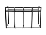 OMNITRONIC Large Mobile DJ Stand incl. Cover