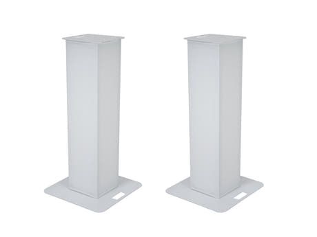 EUROLITE 2x Stage Stand 150cm sis. Cover ja Bag, valkoinen