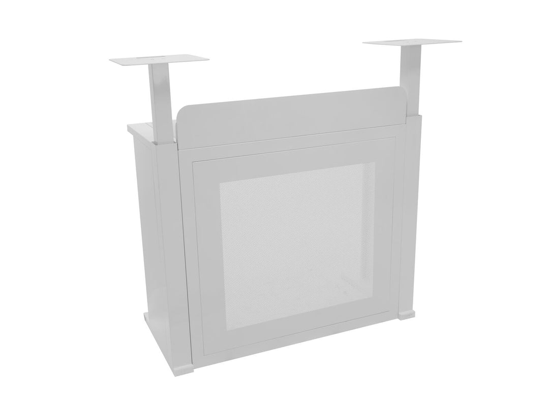 OMNITRONIC 2x Tower for BOOZ Event Stand valkoinen