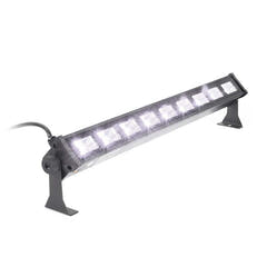LIGHT4ME LED BAR UV 9 + HVID ammattimainen valokoriste 9x3W