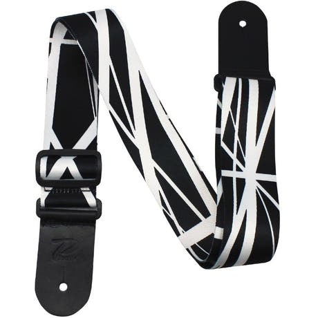 Profile SH193 polyesterihihna raidat Black