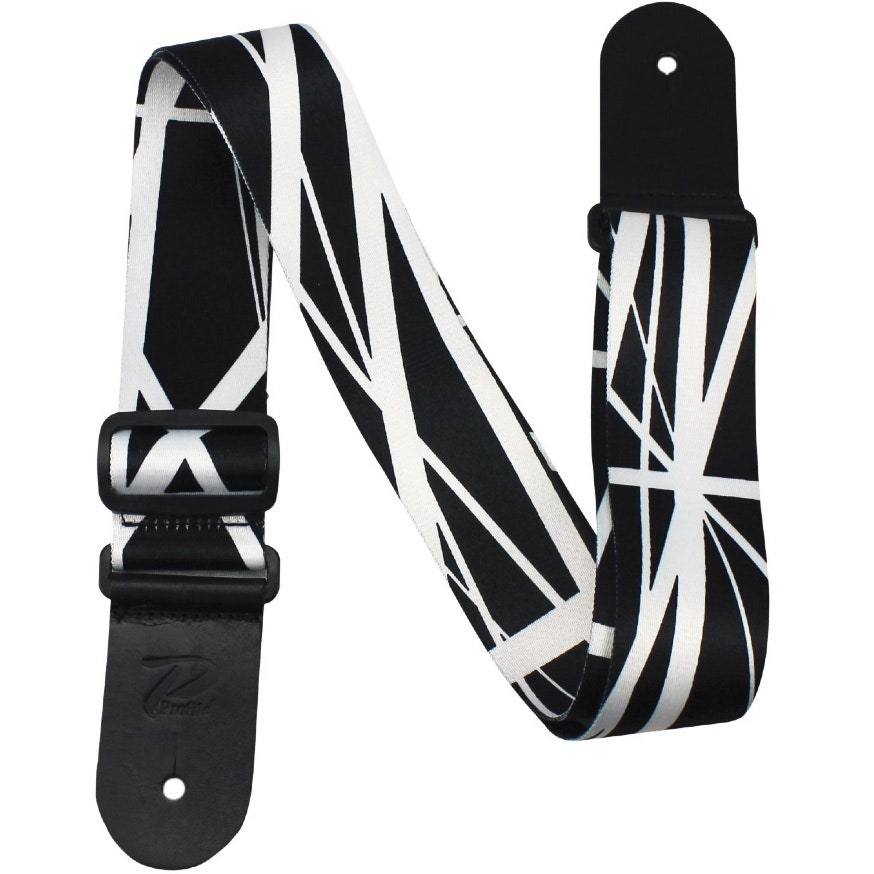 Profile SH193 polyesterihihna raidat Black
