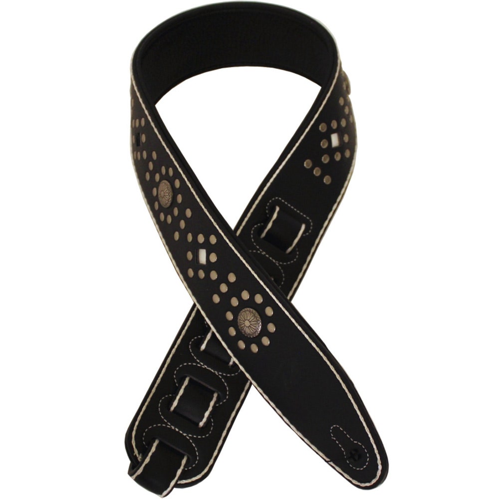 Profile DLX01-2 pehmeä nahkahihna Black