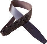 Profile STW/FPB-DBR Pro italialainen nahka Kitarat hihna - Dark