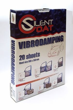 SILENT COAT Äänieristys 20 kpl