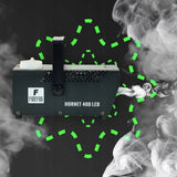 Firefog Hornet 400LED fog machine 400 W LED-valolla ja 2 kaukosäätimellä, musta