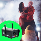 Firefog Hornet 400LED fog machine 400 W LED-valolla ja 2 kaukosäätimellä, musta