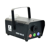 Firefog Hornet 400LED fog machine 400 W LED-valolla ja 2 kaukosäätimellä, musta