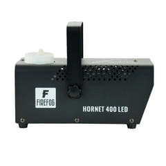 Firefog Hornet 400LED fog machine 400 W LED-valolla ja 2 kaukosäätimellä, musta