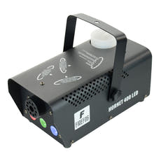 Firefog Hornet 400LED fog machine 400 W LED-valolla ja 2 kaukosäätimellä, musta