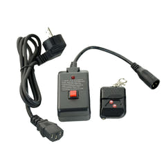 Firefog Hornet 400LED fog machine 400 W LED-valolla ja 2 kaukosäätimellä, musta